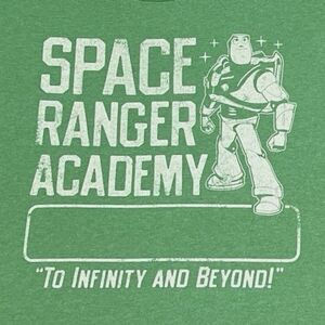 NWT Disney Pixar Buzz Lightyear TShirt Space Ranger Academy Size 2XL